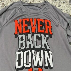 Men's Gray Graphic T-Shirt